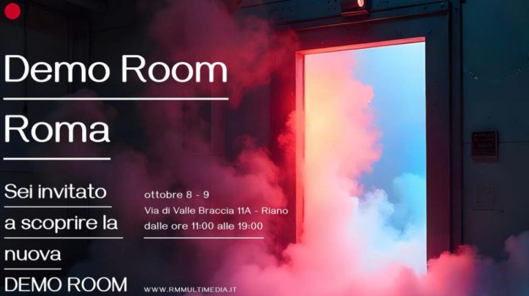 RM MULTIMEDIA INAUGURA LA NUOVA DEMO ROOM A ROMA!